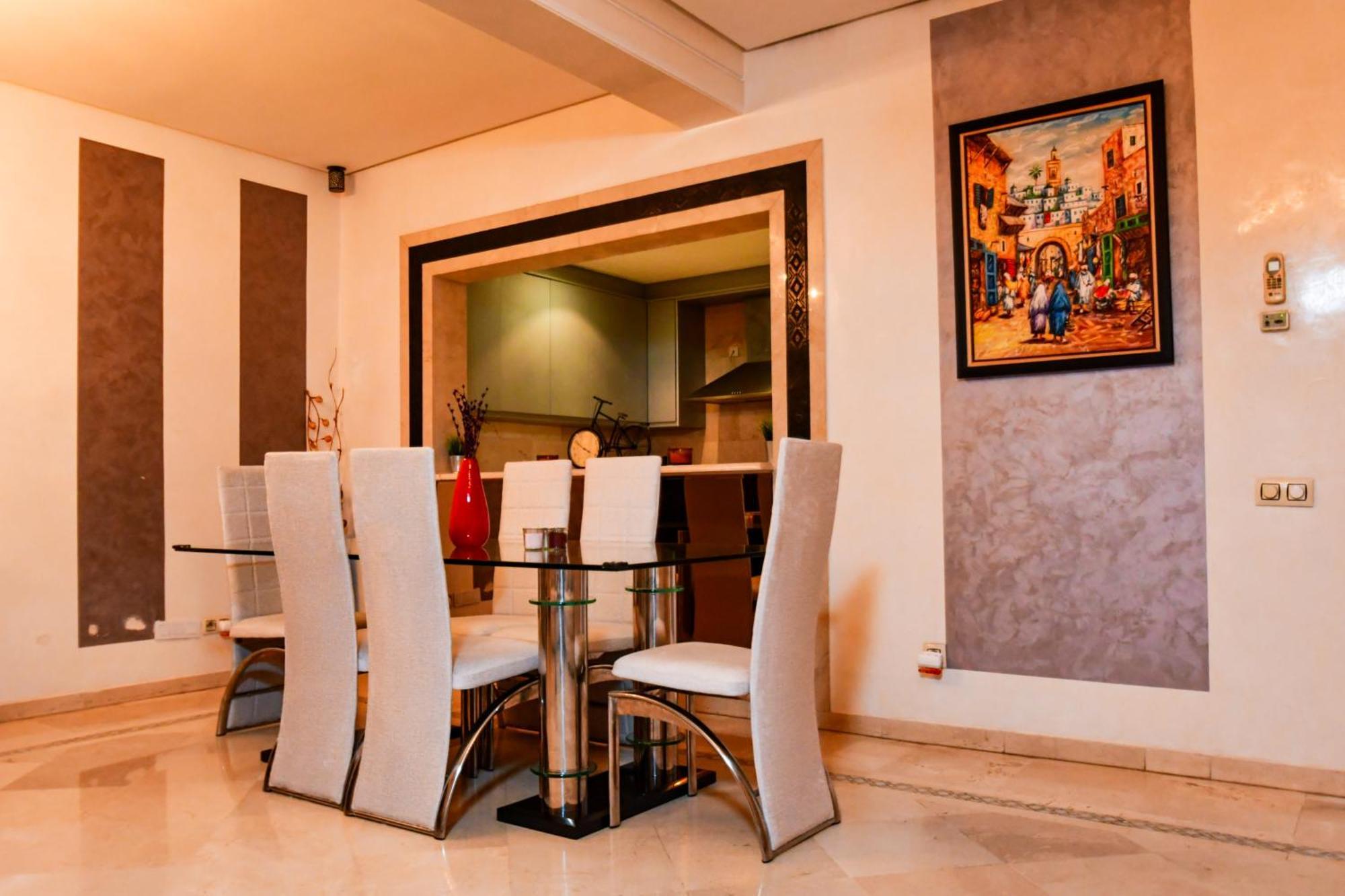 Appartement Haut Standing Gueliz Plaza Marakeş Dış mekan fotoğraf