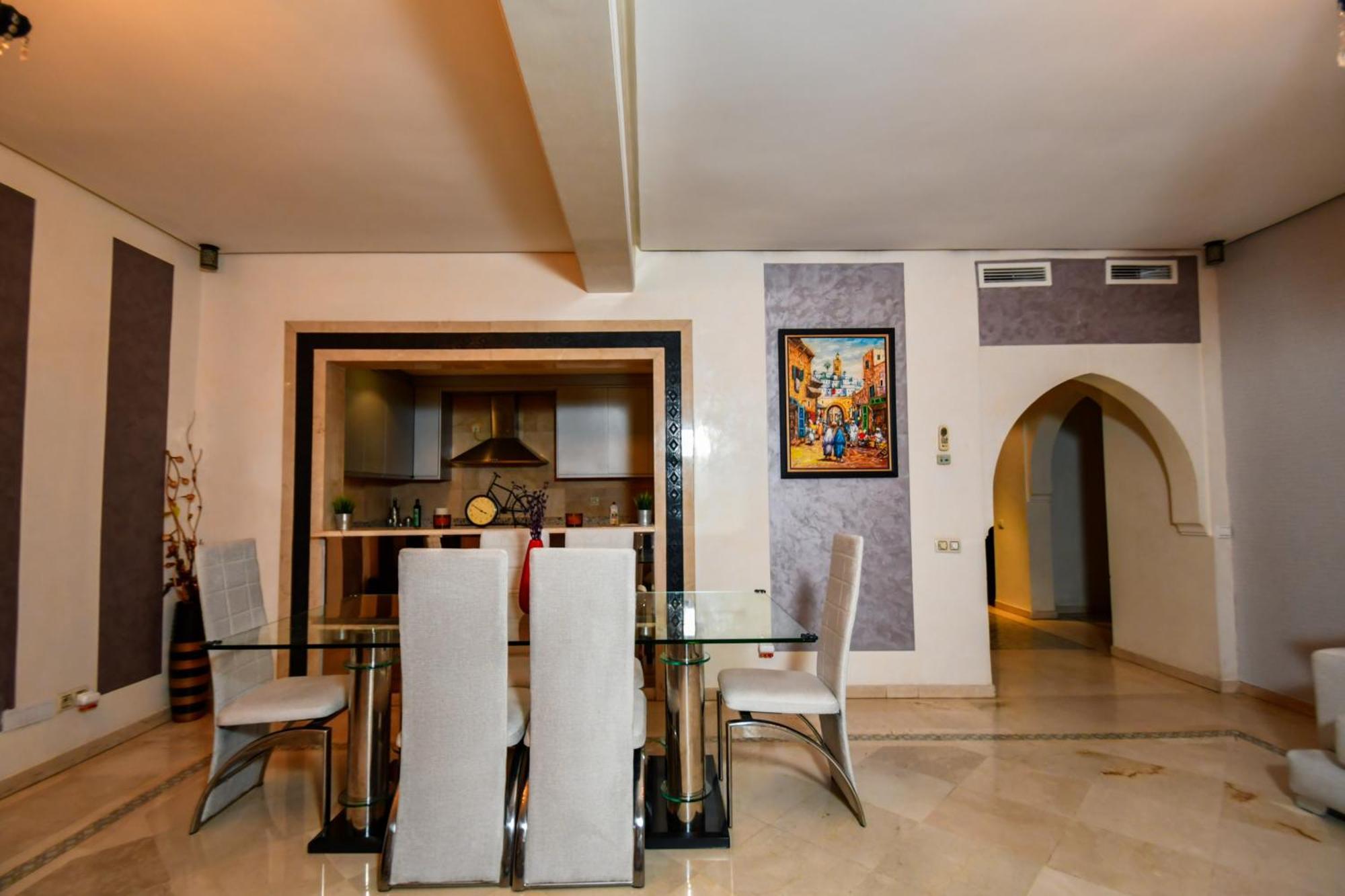 Appartement Haut Standing Gueliz Plaza Marakeş Dış mekan fotoğraf