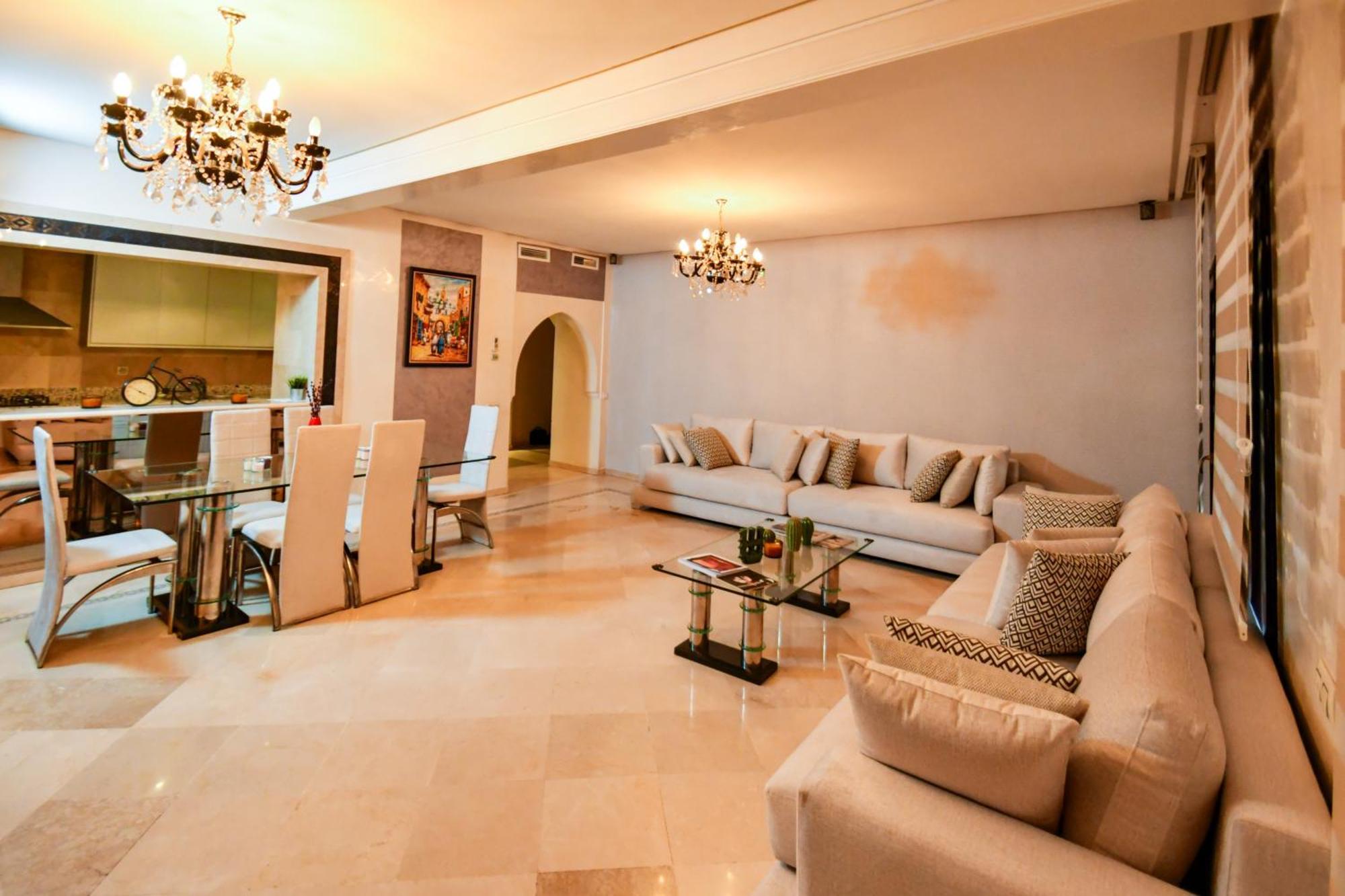 Appartement Haut Standing Gueliz Plaza Marakeş Dış mekan fotoğraf