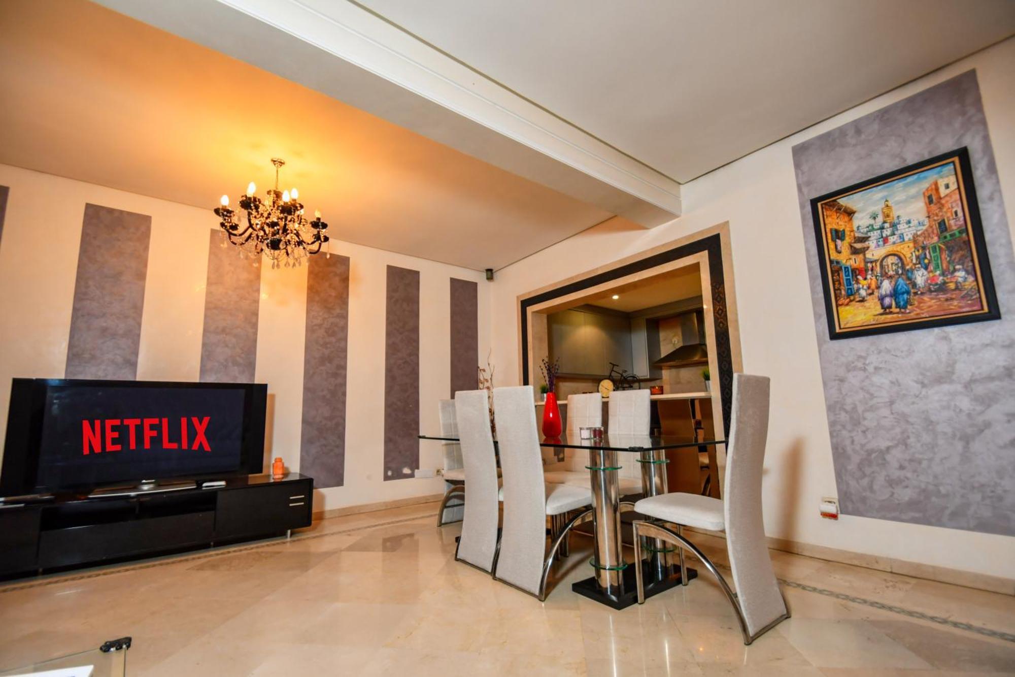 Appartement Haut Standing Gueliz Plaza Marakeş Dış mekan fotoğraf