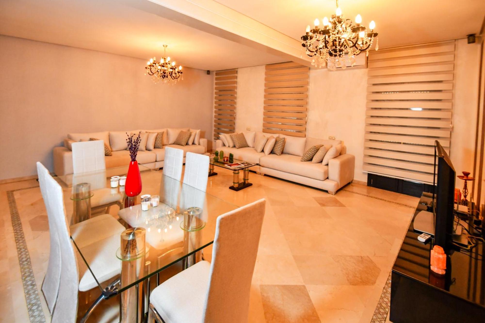 Appartement Haut Standing Gueliz Plaza Marakeş Dış mekan fotoğraf