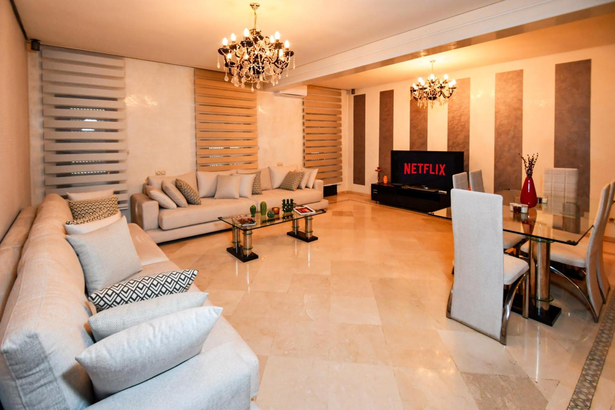 Appartement Haut Standing Gueliz Plaza Marakeş Dış mekan fotoğraf
